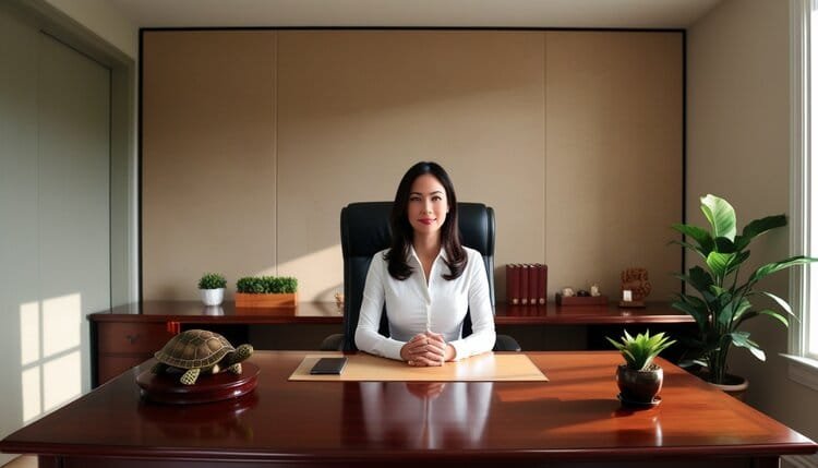 Posição de Comando: A Base para Organizar a Mesa com Feng Shui