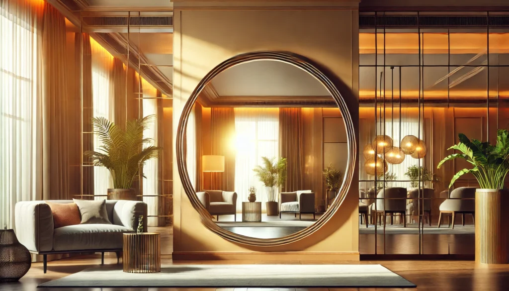 Saiba como usar espelhos no Feng Shui para ampliar o espaço e refletir energia positiva, garantindo harmonia e equilíbrio no ambiente.