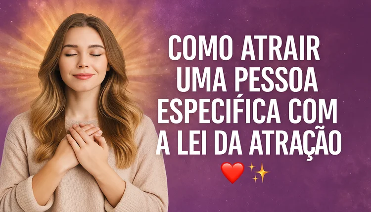 ✨ Como Atrair uma Pessoa Específica com a Lei da Atração Usando a Técnica da Suposição (Funciona Mesmo!) ❤️
