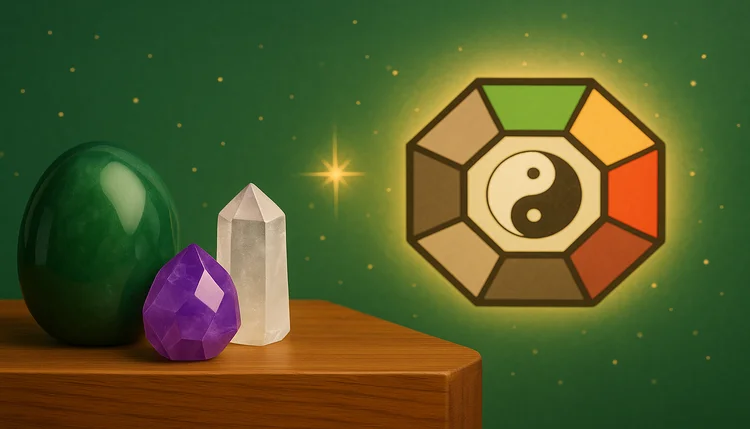✨💎 Como Ativar o Canto da Saúde Usando Cristais Pelo Feng Shui