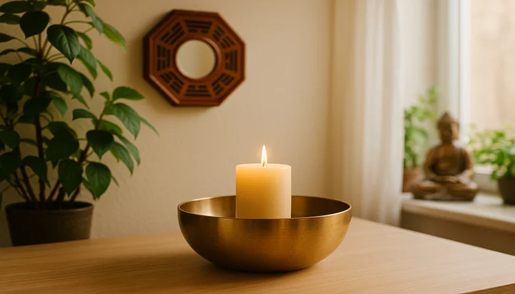 Como ativar portais energéticos dentro de casa com intenção, feng shui e iluminação espiritual suave.