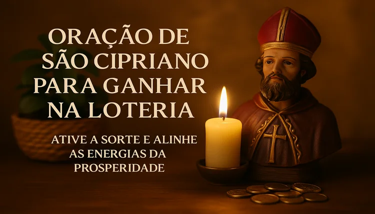 🕯️ Oração de São Cipriano Para Ganhar na Loteria: Ative a Energia da Fortuna Oculta