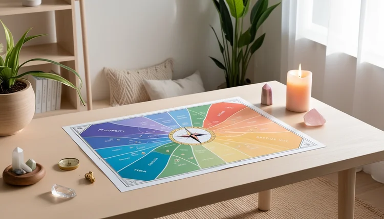 Como Usar o Mapa Baguá no Feng Shui Para Harmonizar Sua Casa e Ativar as Energias da Prosperidade🧭