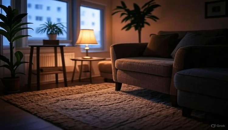 Feng shui para apartamentos pequenos sala de estar.