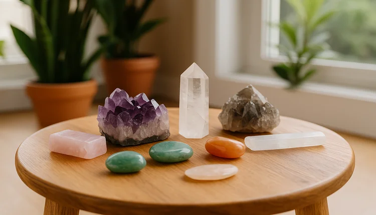 Cristais Para Harmonizar a Energia da Casa: Como Usar Cada um no Lugar Certo 💎🏡