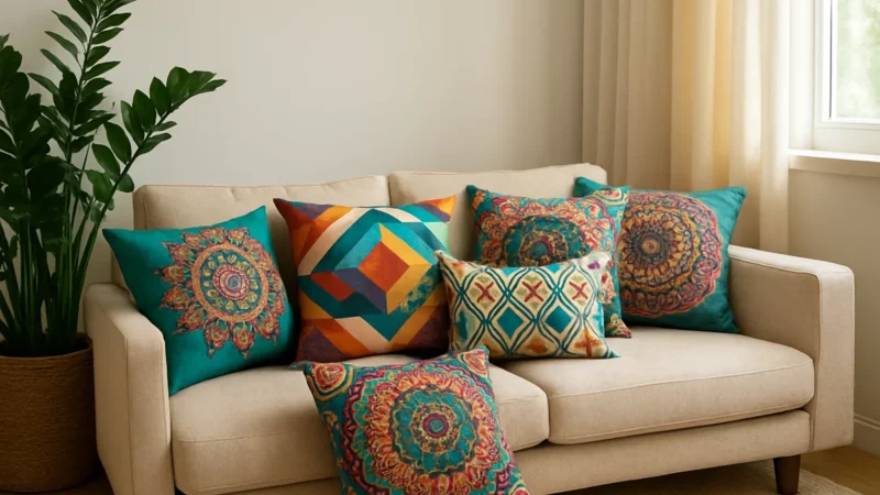 Almofadas Feng Shui: Cores, Formas e Estilos Que Ativam Energia e Harmonia nos Ambientes